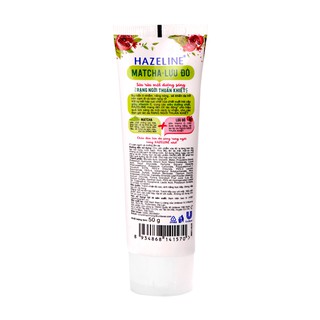 Sữa rửa mặt Hazeline matcha và lựu đỏ (100g)