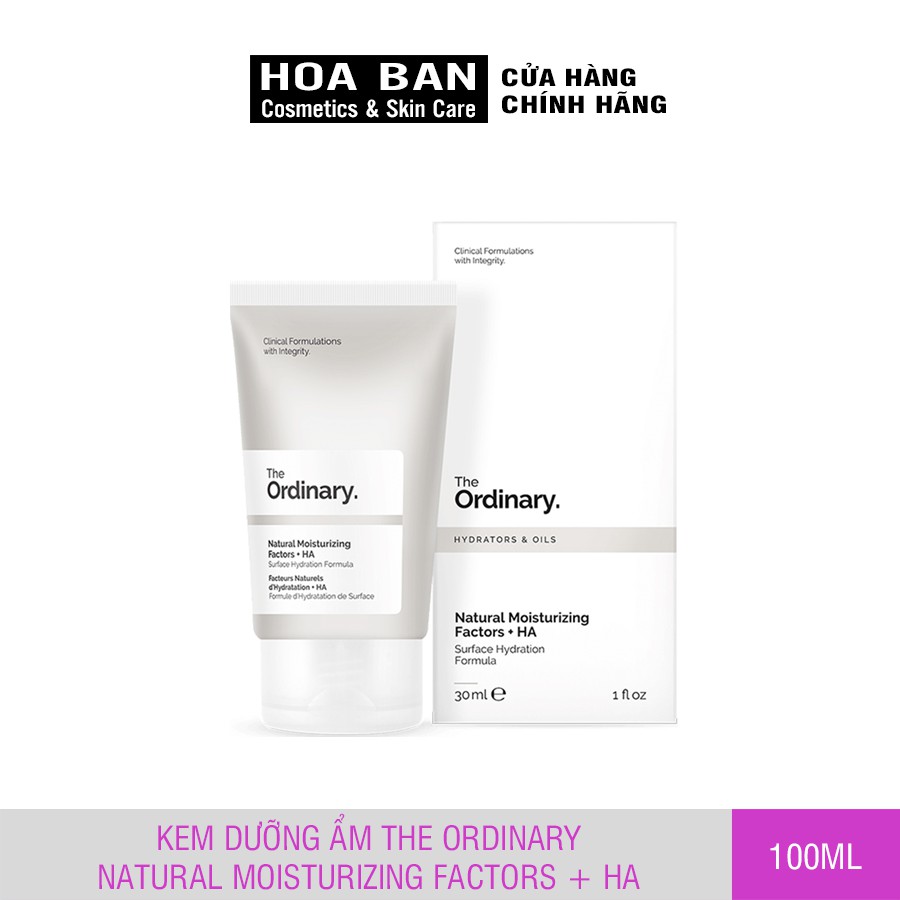 Kem dưỡng The Ordinary Natural Moisturising Factor + HA 30ml