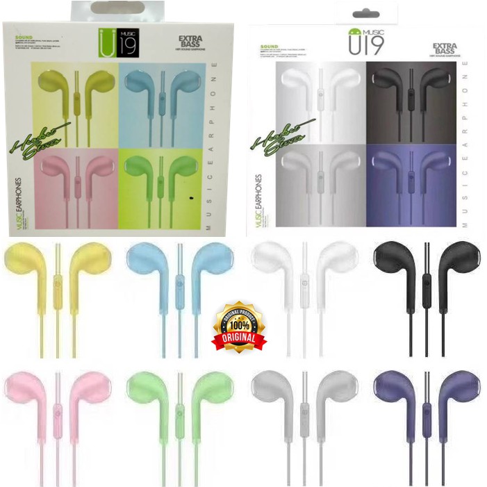 Tai Nghe Nhét Tai U19 Chất Lượng Cao Siêu Bass | BigBuy360 - bigbuy360.vn