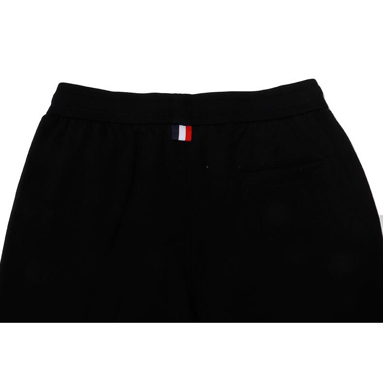 Quần short cotton in hình Thom Browne thời trang