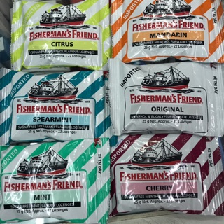 Kẹo cây con tàu FISHERMAN'S FRIEND đủ mùi