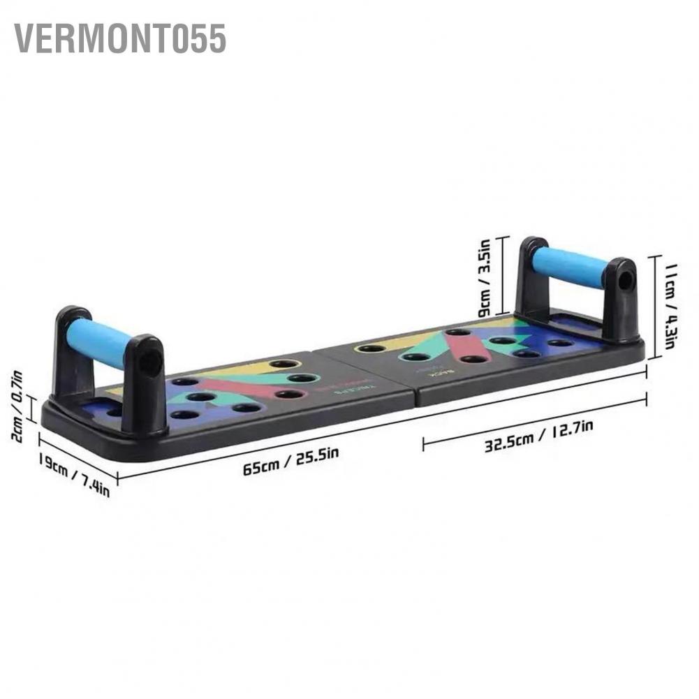 Hàng Hot Trang chủ Gym Press Push Up Board Thiết bị tập thể dục Đa chức năng để rèn luyện tạo hình cơ bắp Hàng giao ngayVermont055
