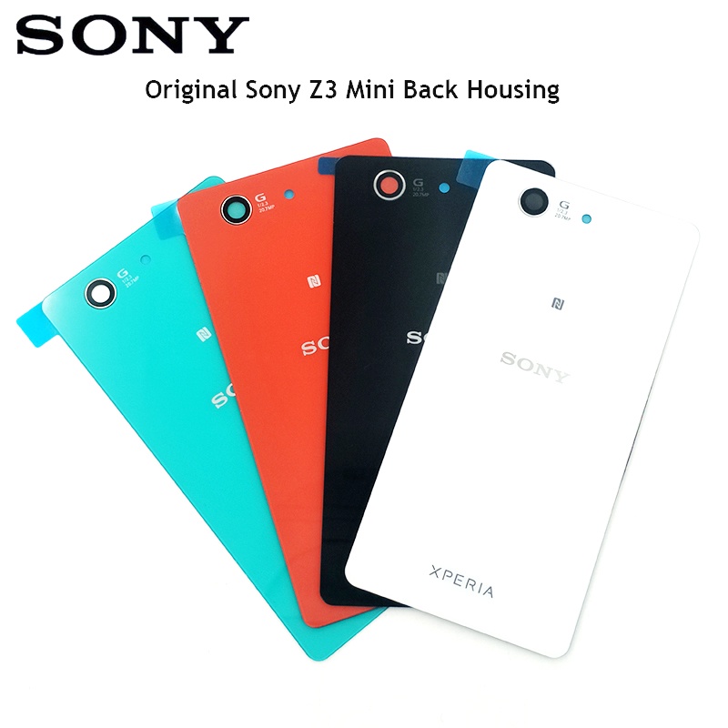 Nắp Lưng Điện Thoại Bằng Kính Thay Thế Chuyên Dụng Cho Sony Xperia Z3 Compact D5803 D5833 Z3 Mini