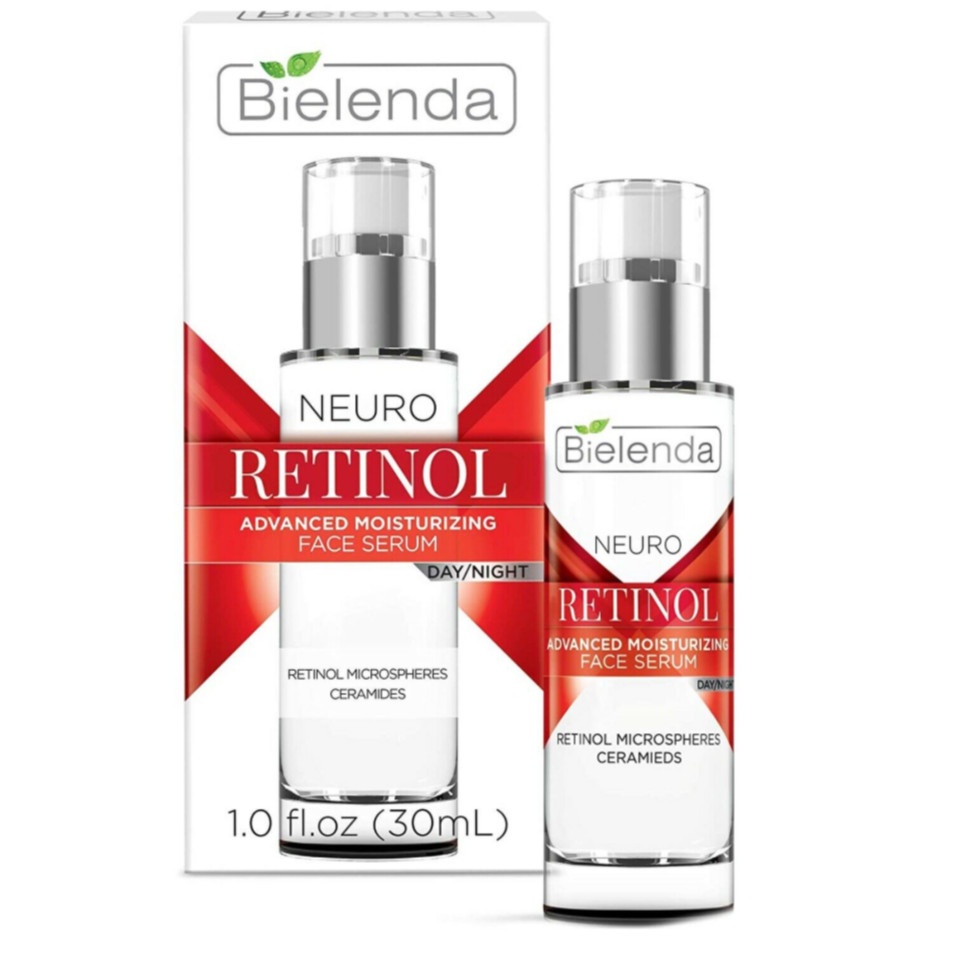 Serum Bielenda Retinol Neuro/ Mezo Skin Clinic trẻ hoá, làm da căng bóng, mờ thâm sẹo