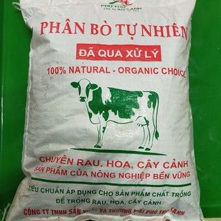 Phân bò đã xử lý - Organic tự nhiên - Phù hợp cây cảnh - rau sạch - hoa cảnh - An toàn không độc hại