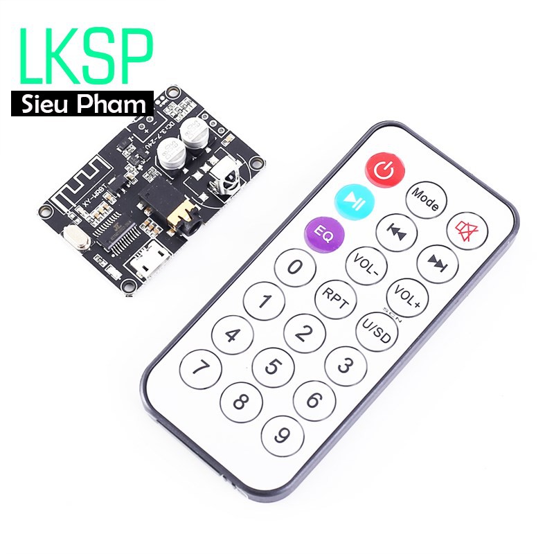 Module Khuếch Đại Âm Thanh Bluetooth 5.0 XY-WRBT Có Remote