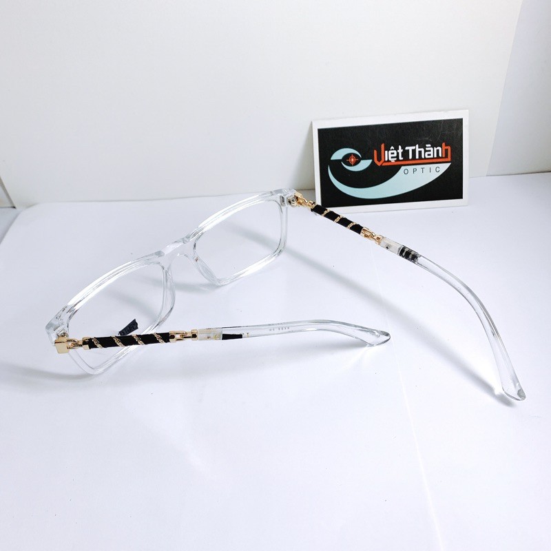 Gọng Kính Trong Suốt Chân Xoắn Xoắn | BigBuy360 - bigbuy360.vn