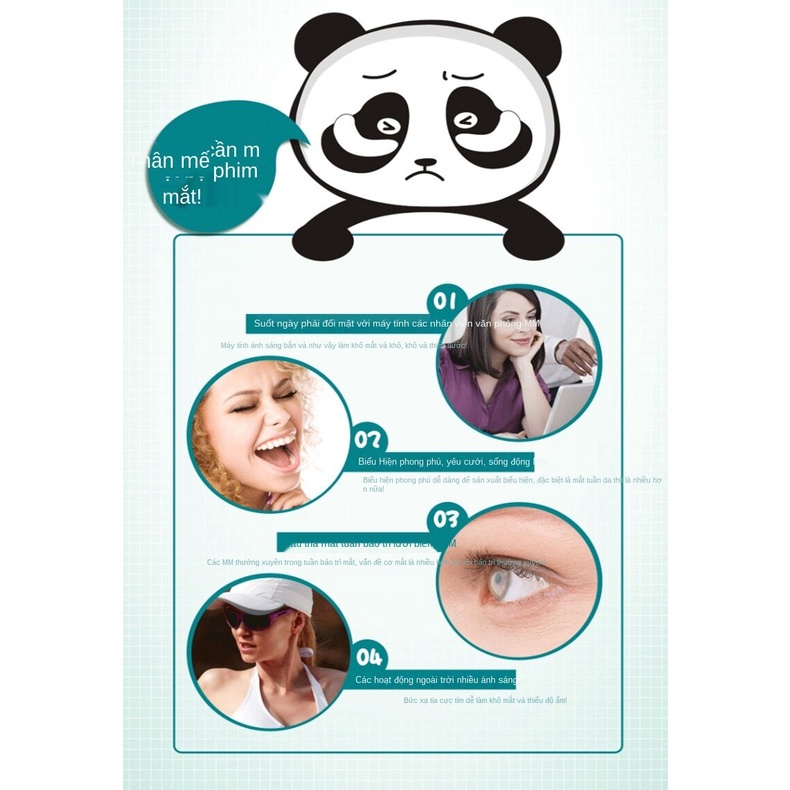 [Hàng mới về] Mặt Nạ Mắt Bioaoua Dưỡng Ẩm Nuôi Dưỡng Da Cho Nam Và Nữ | BigBuy360 - bigbuy360.vn