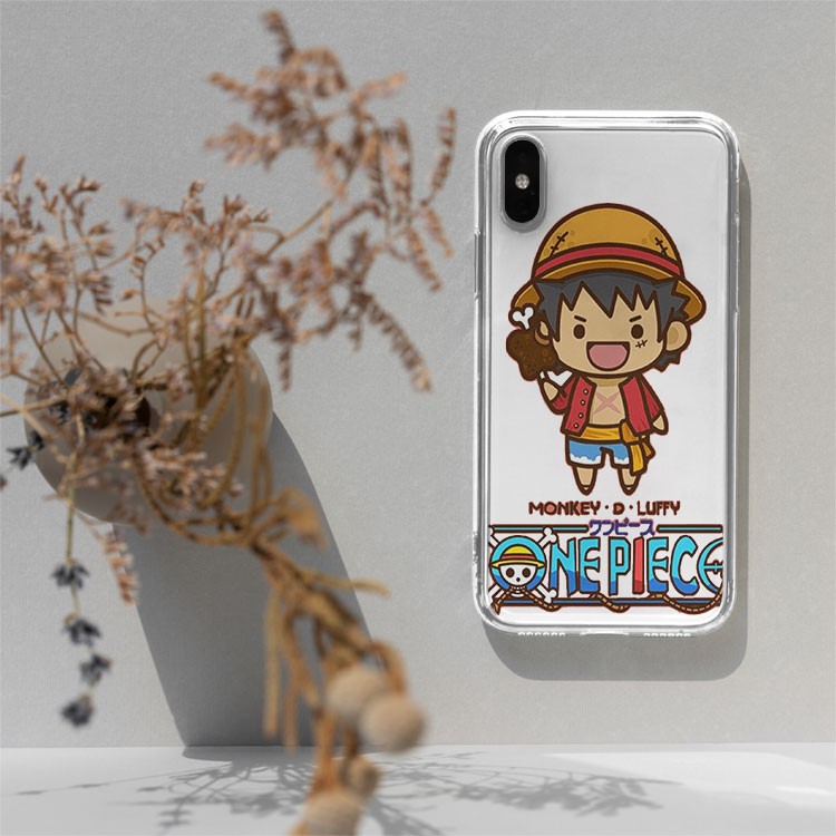 Ốp điện thoại Luffy Cute One Piece cho Iphone 5 6 7 8 Plus 11 12 Pro Max X Xr TOPPOD00114