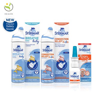 Dung dịch xịt mũi Sterimar vệ sinh mũi bảo vệ tai mũi họng cho trẻ em người lớn chai 50ml - Healthy Pharmacy