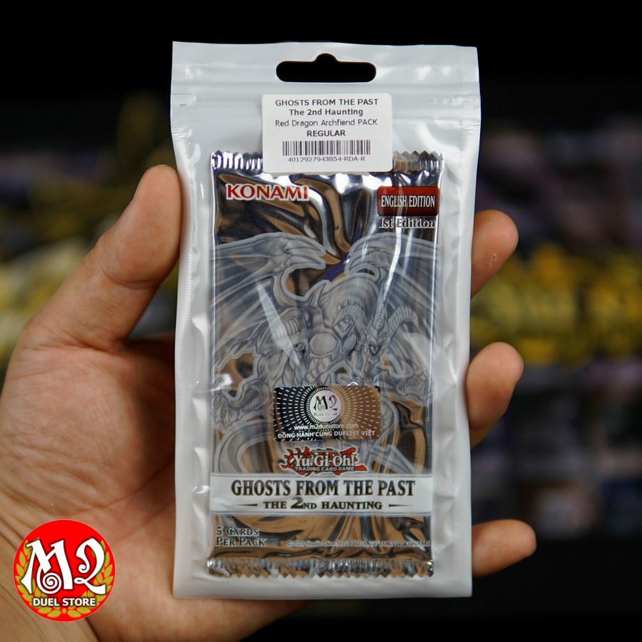 01 Gói thẻ bài Yugioh Ghosts From the Past: The 2nd Haunting - Nhập khẩu Anh Quốc UK - Nhiều lựa chọn