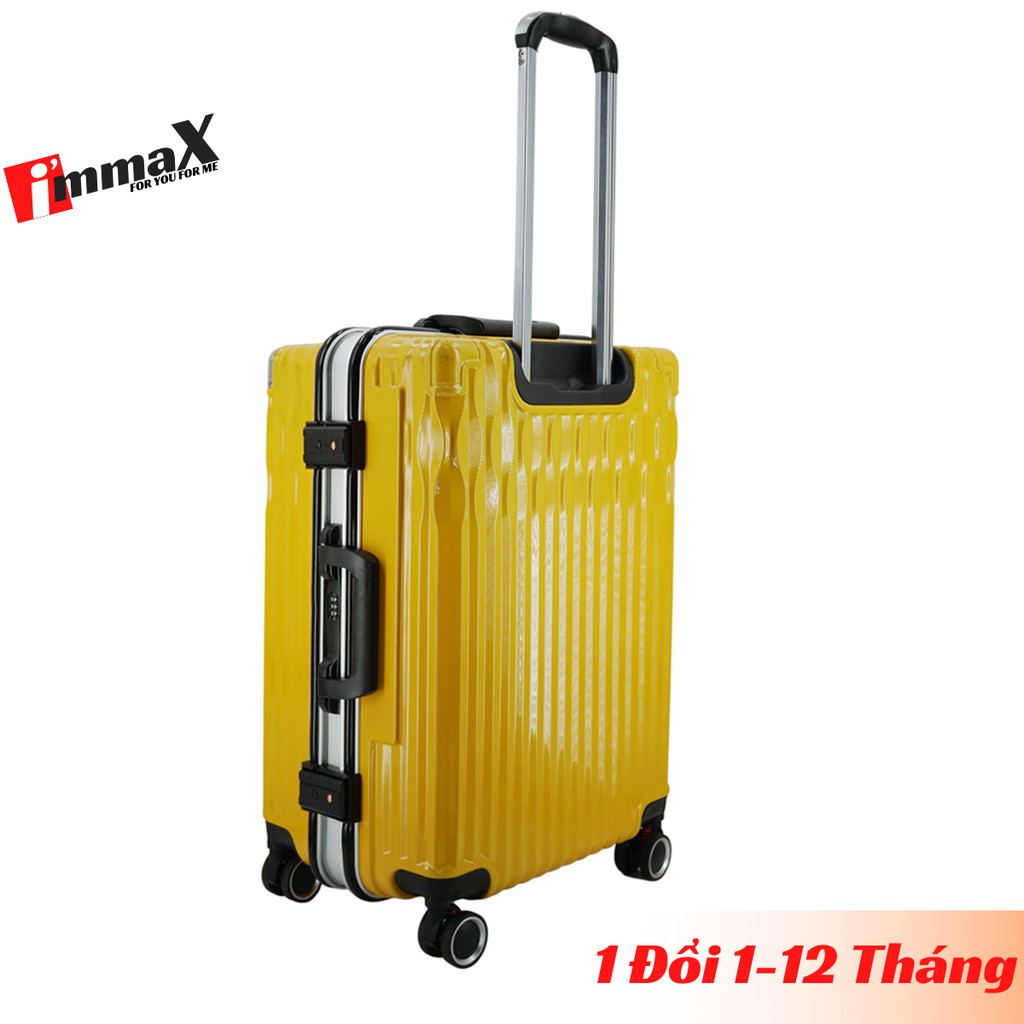 Vali nhựa nắp gập immaX A19 size 24inch ký gửi hành lý