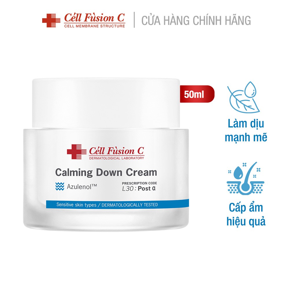 Kem Làm Dịu Da Cho Mọi Loại Da Cell Fusion C Calming Down Cream 50ml