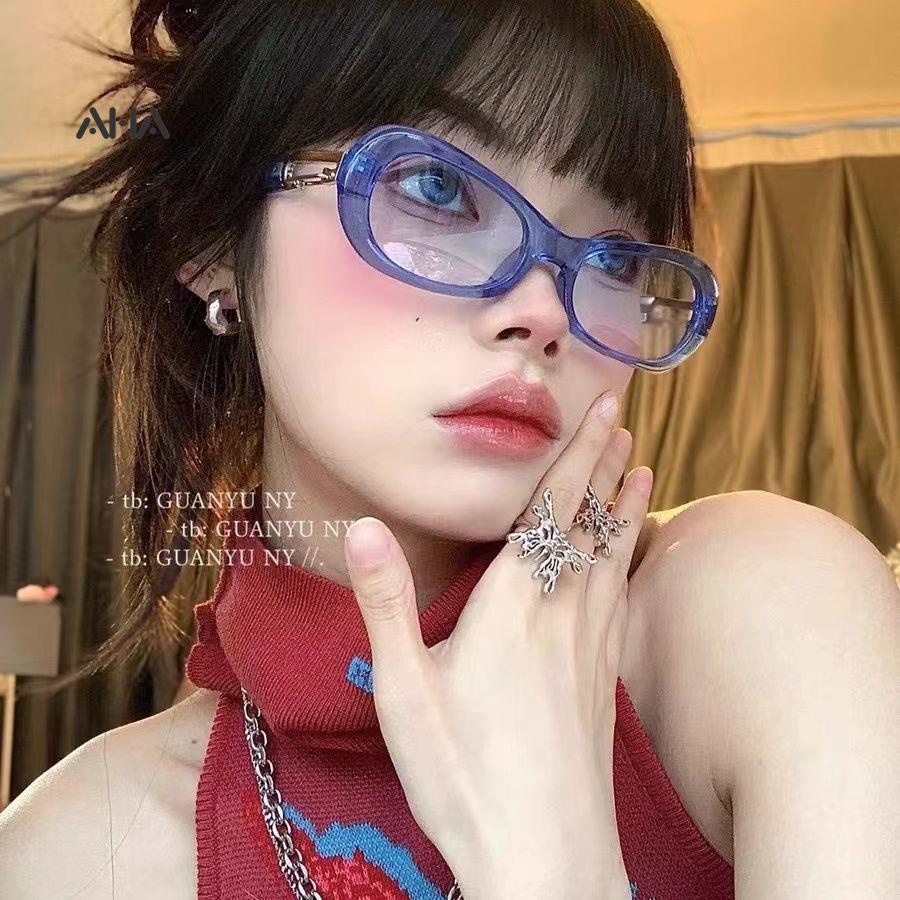 Kính Mát Gọng Nhỏ Màu Sắc Retro Thời Trang Đường Phố