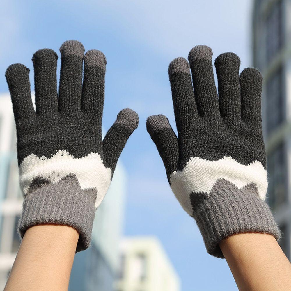 Găng Tay Len Co Giãn Họa Tiết Hoa Đơn Giản WMES15H Cho Nam Và Nữ