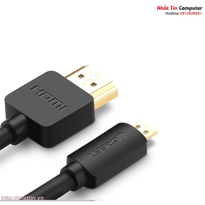 Cáp Micro HDMI to HDMI dài 1,5m chính hãng Ugreen 30102 cao cấp