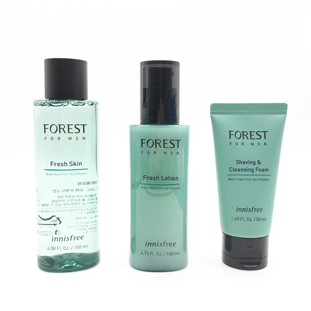 (Hàng Mới Về) Bộ Sản Phẩm Chăm Sóc Da Innisfree Forest Cho Nam