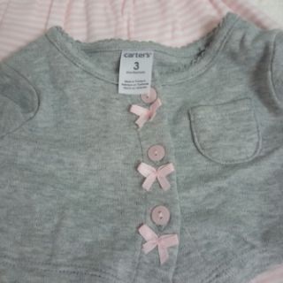 Set váy áo carter 3M