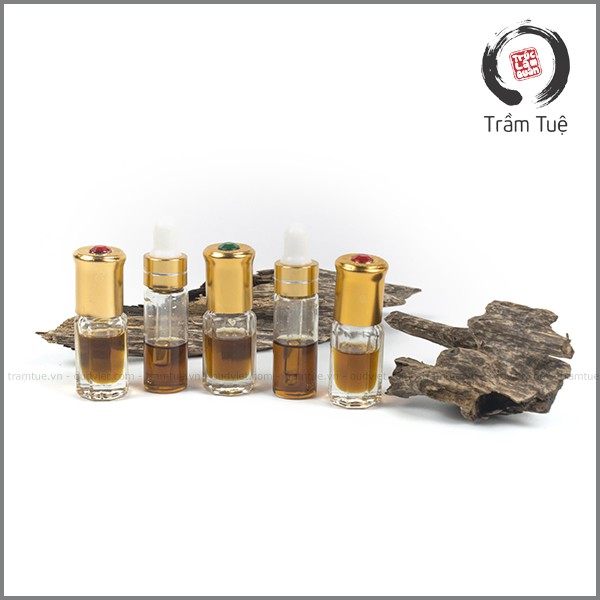 Tinh dầu trầm hương nguyên chất⚡️THƠM LÂU⚡️Tinh dầu trầm cao cấp, lưu hương lâu thay nước hoa, mùi mộc, ngọt dịu | Thế Giới Skin Care