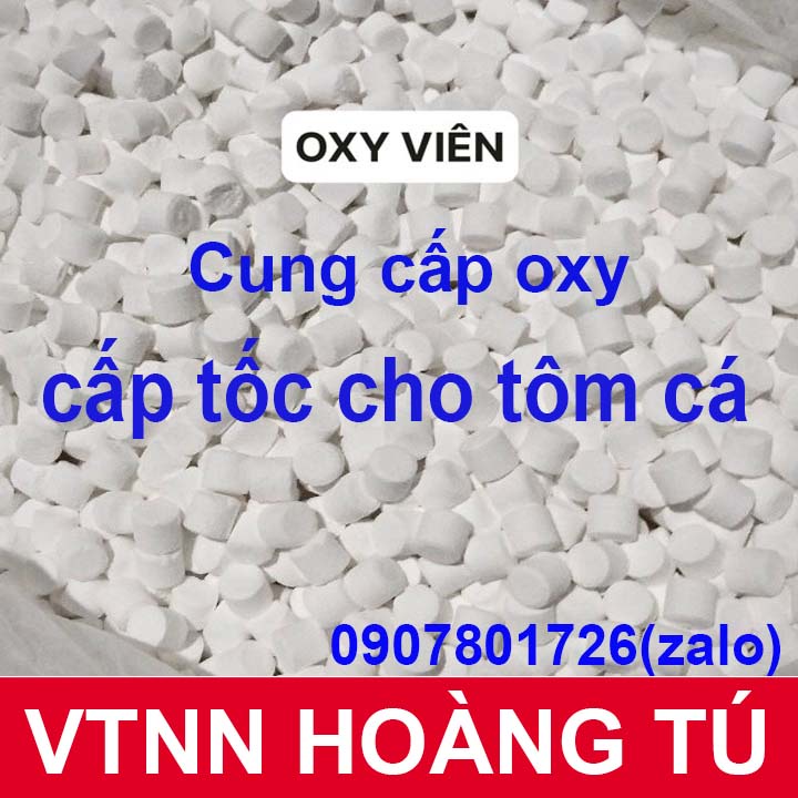 Oxi dạng viên - sủi cấp tốc cho hồ cá