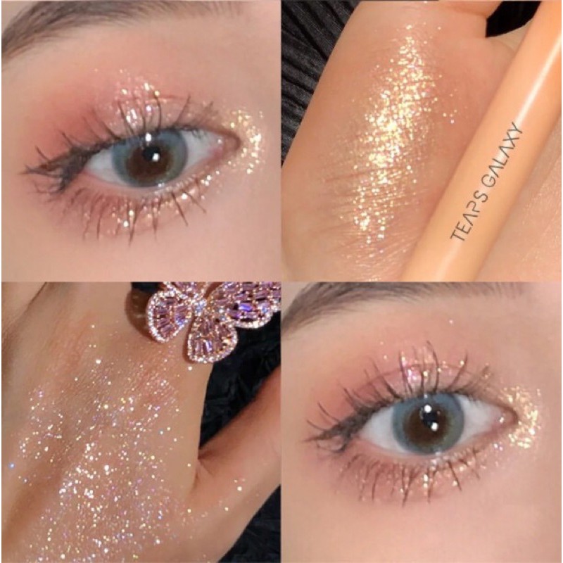 Bút nhũ mắt highlight bling dạng sáp Waterproof Tears Galaxy