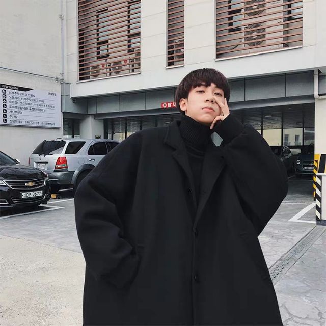 Áo khoác dạ blazer nam phong cách Hàn Quốc túi chéo - HÀNG MỚI VỀ