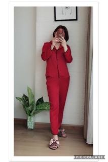 Pijama lụa satin Victoria’s secret