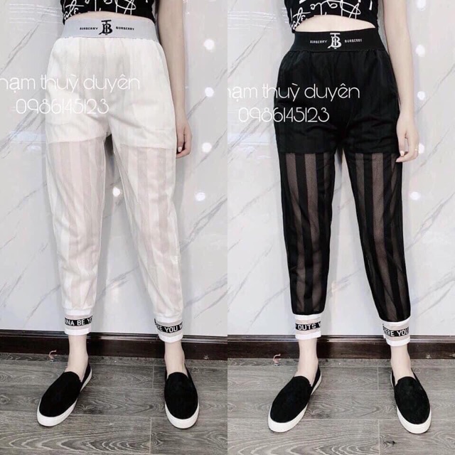 Quần bagy phối lưới bo gấu | BigBuy360 - bigbuy360.vn