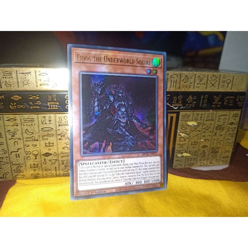 [KN yugioh shop] thẻ bài:Eidos the Underworld Squire - BROL-EN077 - Ultra Rare 1st Edition