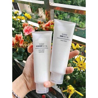 Sữa rừa mặt muji face soap nội địa nhật