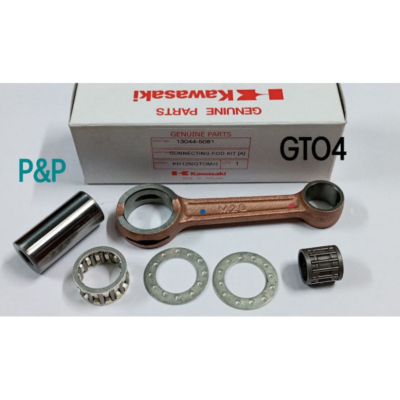 [KH125] Bộ thanh piston chính hãng Piston GTO M4