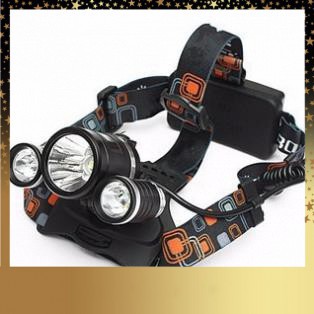 Đèn Pin Đội Đầu 3 Bóng Led Siêu Sáng HIGH POWER HEADLAMP T6, Sạc Pin Siêu Tiện Dụng, Bảo Hành 12 Tháng