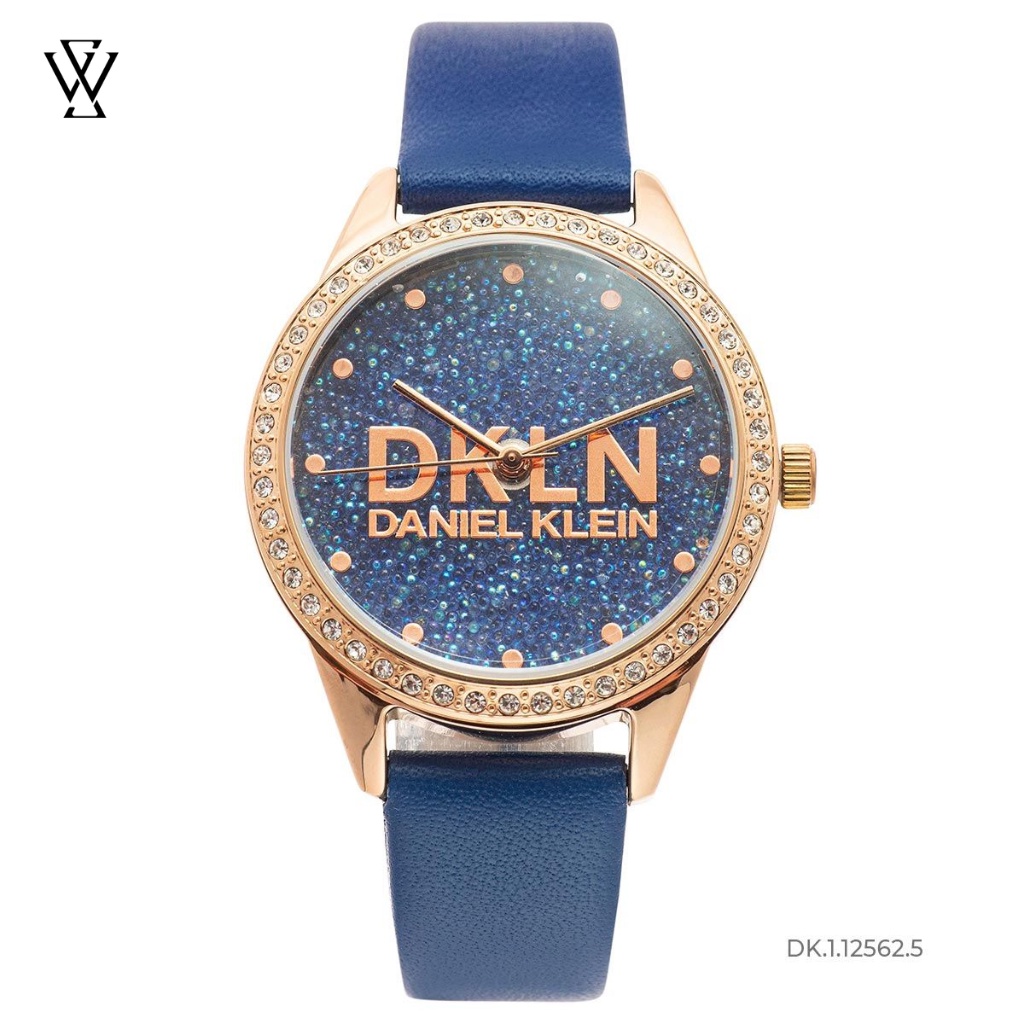 Đồng Hồ Quartz Nữ Daniel Klein WATCHSTORE DK.1.12562.5 Mặt Kính Khoáng 36mm, Dây Da, Vỏ Thép Không Gỉ
