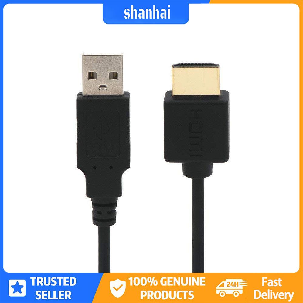 Dây cáp sạc 0.5m chuyển đổi USB sang HDMI độ chính xác cao