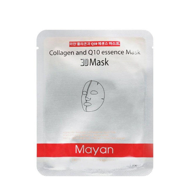 Mặt nạ 3D Mayan Collagen Q10 ngăn chặn lão hóa 25ml