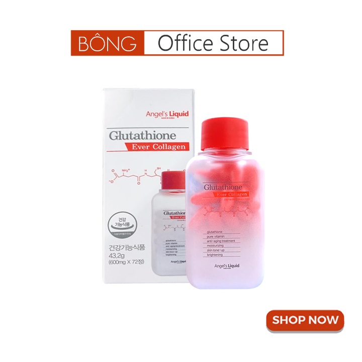 Viên Uống Trắng Da Glutathione 7 Day Angle’s Liquid Ever Collagen 72v - Hàn Quốc