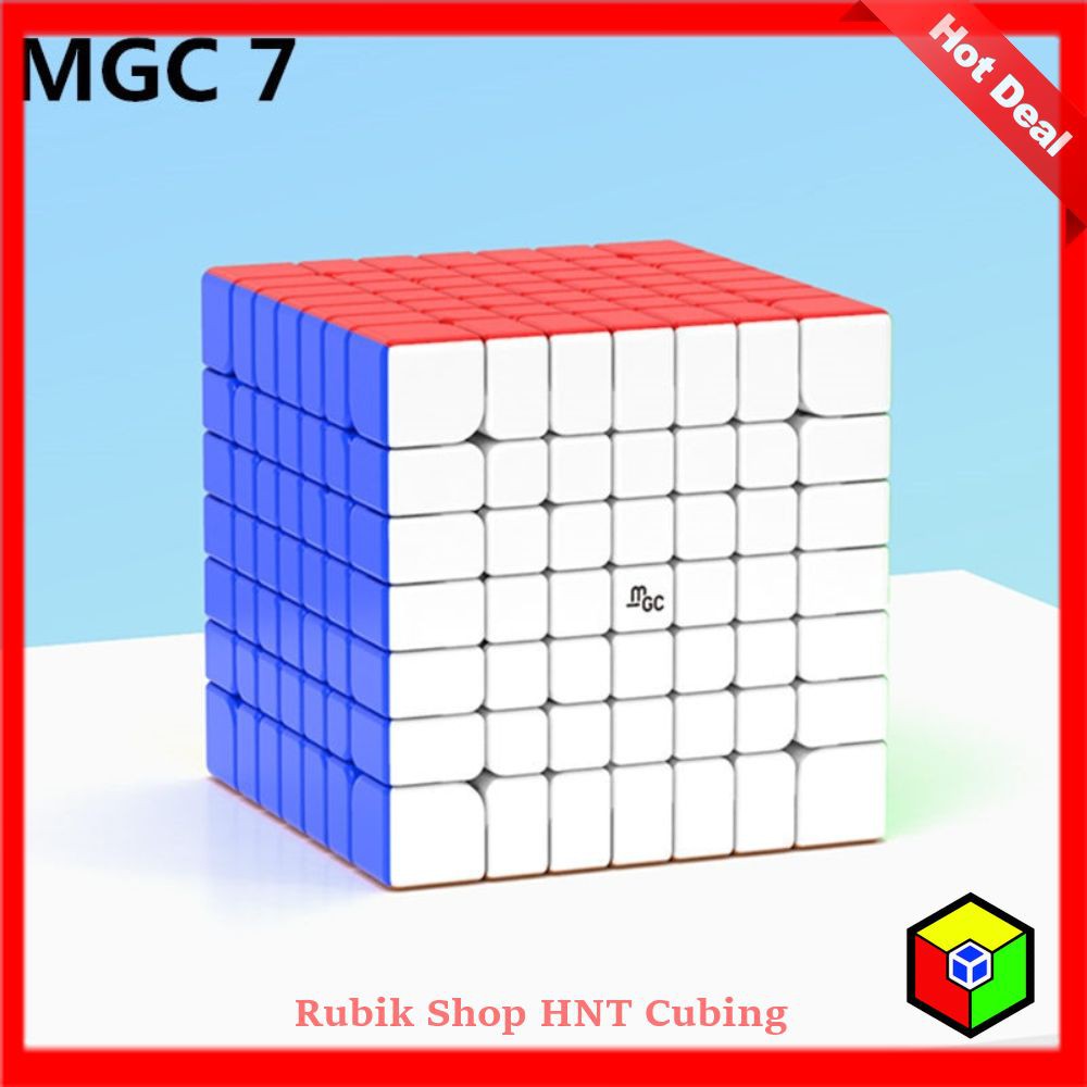 Rubik 7x7 YJ MGC 7 M Khối Lập Phương Rubic 7 Tầng Cao Cấp Có Sẵn Nam Châm