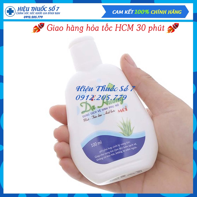 Dung dịch vệ sinh phụ nữ Dạ Hương chai 100ml