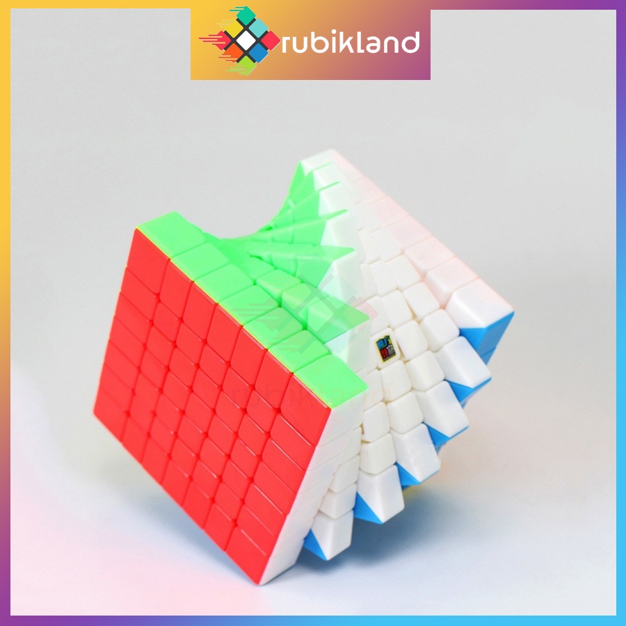 Rubik 7x7 Stickerless MoYu MeiLong MFJS Rubic 7 Tầng Đồ Chơi Trí Tuệ Trẻ Em