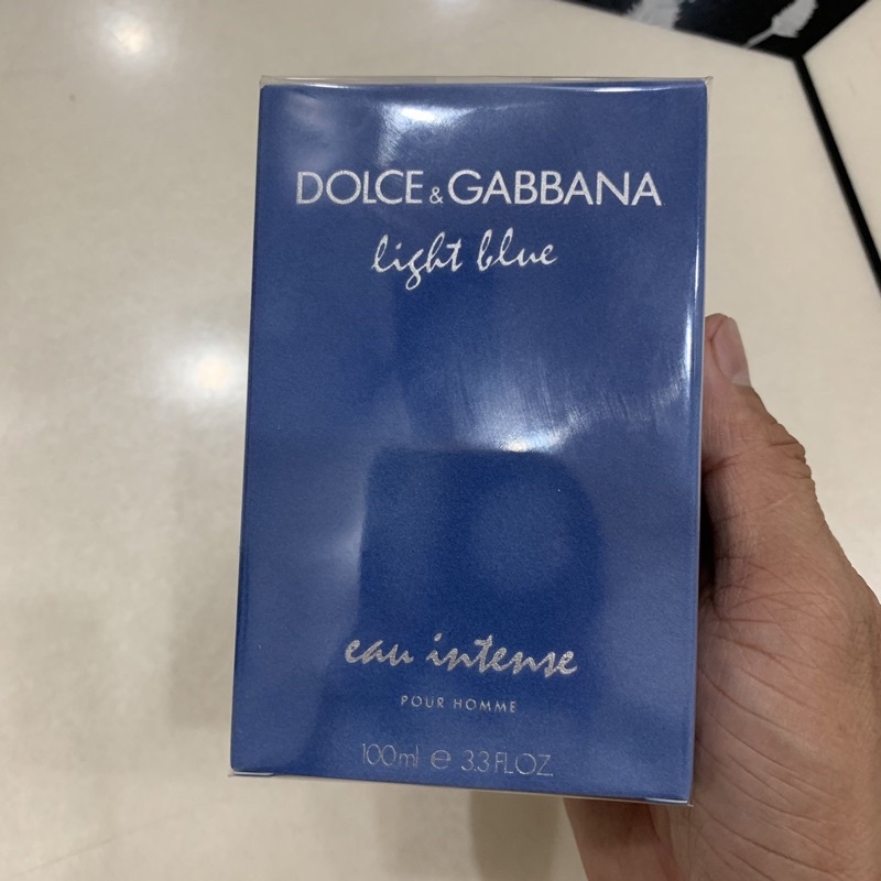 Nước hoa d&g light blue eau intense pour homme 100ml full seal