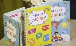 Combo 2 quyển Luyện Viết Chữ-Số đẹp cho bé