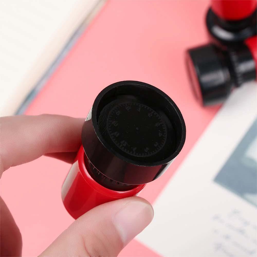 Con dấu hình đồng hồ đường kính 37mm dùng để hỗ trợ dạy học cho bé