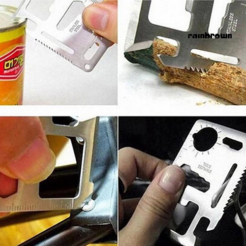 Bộ dụng cụ sinh tồn đa năng 11 trong 1 kèm túi đựng