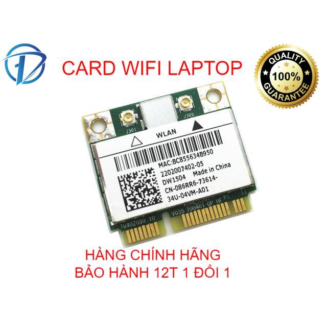 Card WiFi Laptop Intel N7260 HMW/ AC 7265NGW/ DW 1504  chuẩn AC có Blueooth 4.0
