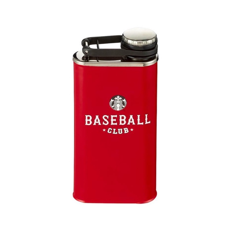 - BÌNH NƯỚC INOX 2021 SS BASEBALL CLUB FLASK TUMBLER 8oz