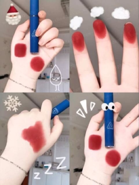 Son kem 3ce Classic Blue [FREE SHIP] son 3ce (bản mới toanh ạ) | BigBuy360 - bigbuy360.vn