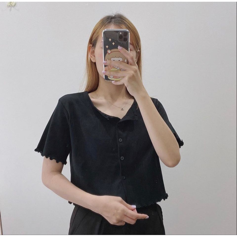 Áo Croptop UNI Unisex