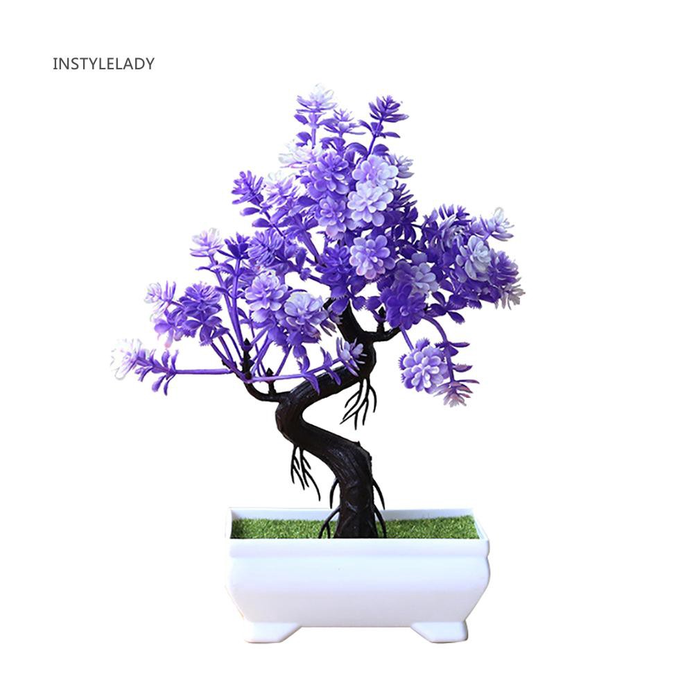 Cây bonsai giả trang trí nhà cửa thêm sinh động