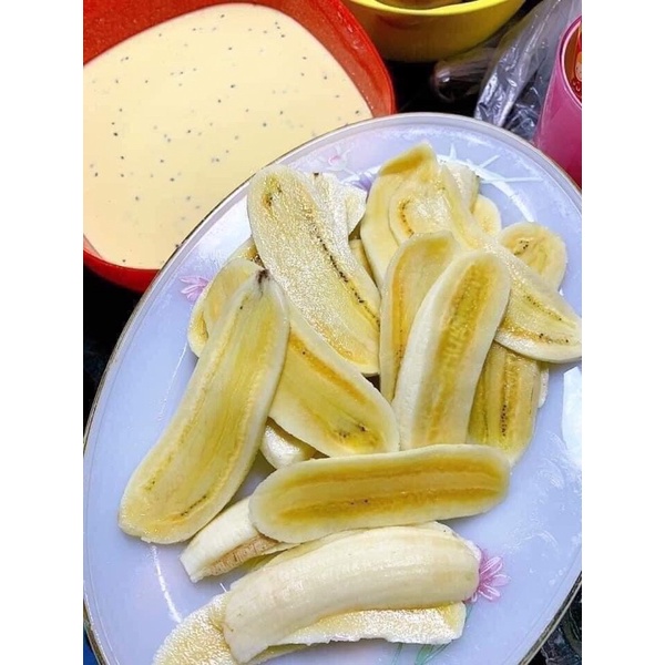 Bột chiên bánh chuối thơm ngon giòn tan