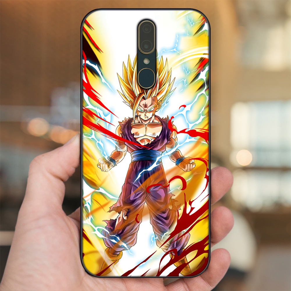 Ốp lưng Oppo F11 viền đen in hình Gohan Dragon Ball